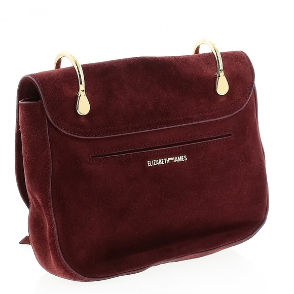 🚨SOLD 🚨 Elizabeth and James Zoe suede saddle bag - Picture 2 of 4